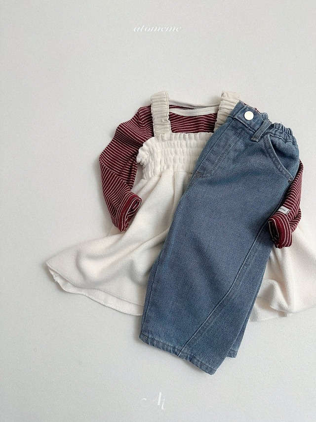 【予約/特典】atomeme / Arden Stripe T