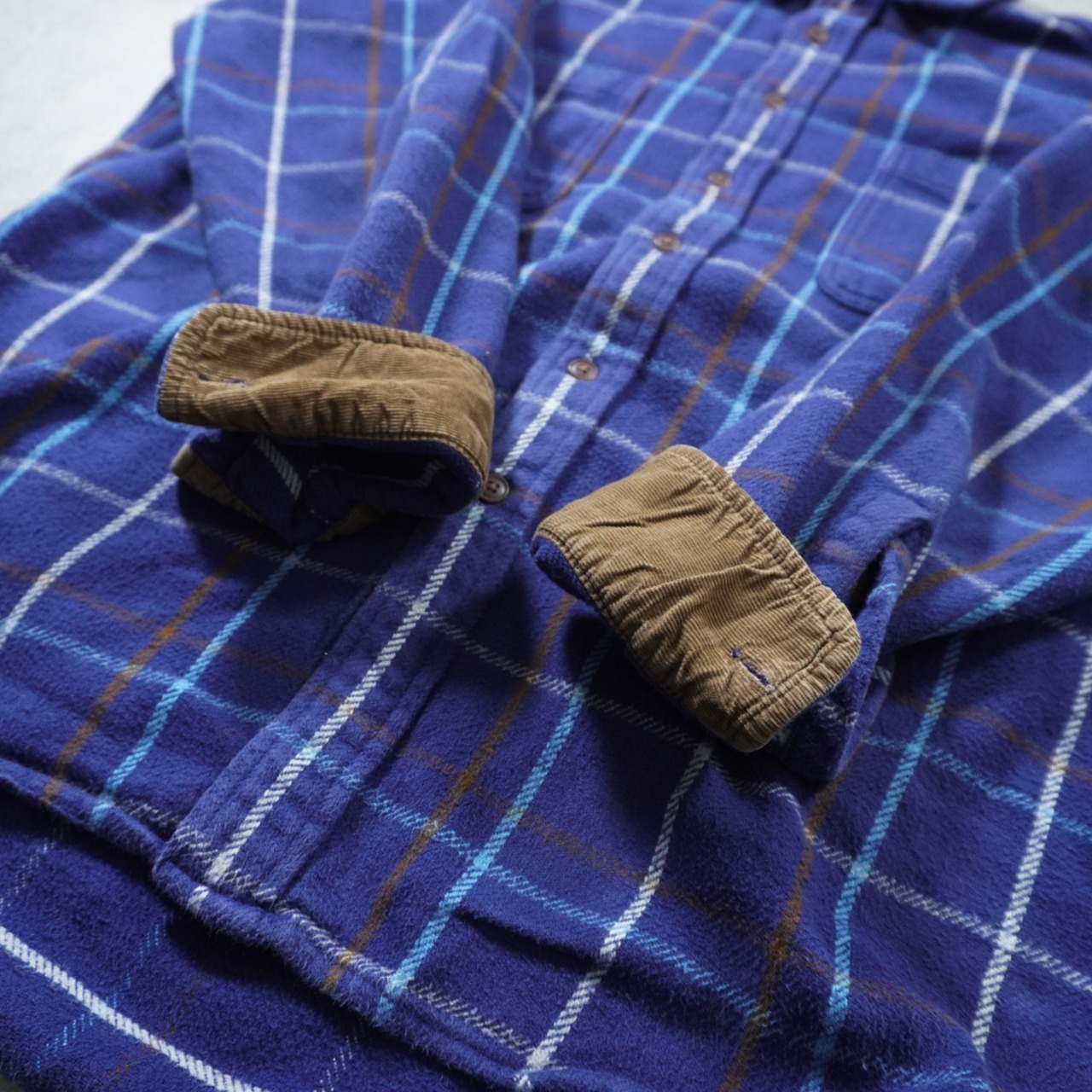 St.John's Bay heavy flannel shirt XL 古着 - 10