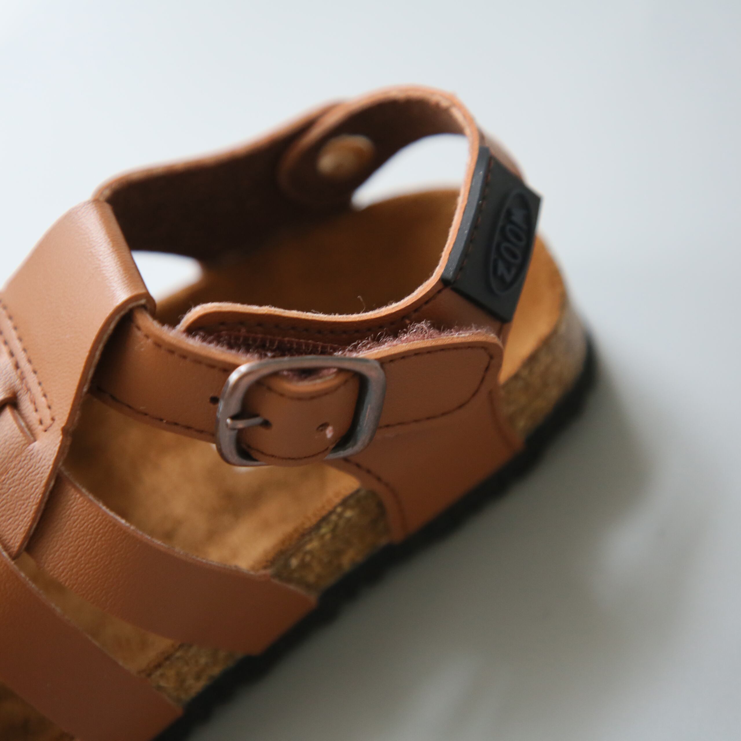 PEEP ZOOM / Turtle Sandal / BROWN / 19cm | crecer