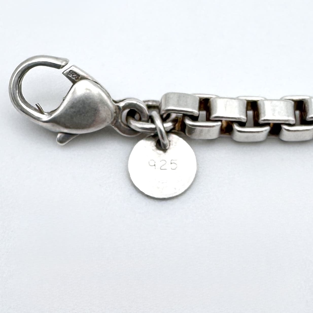 TIFFANY & Co. ティファニー ベネチアン ネックレス SV925 46cm 38.1g