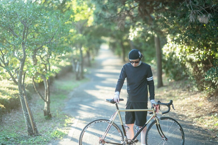 サイクルDRYTシャツ長袖 / forグラベル＆MTB | ステムデザイン