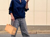 【スタッフ企画】紙袋のような革袋・小さめヨコナガ