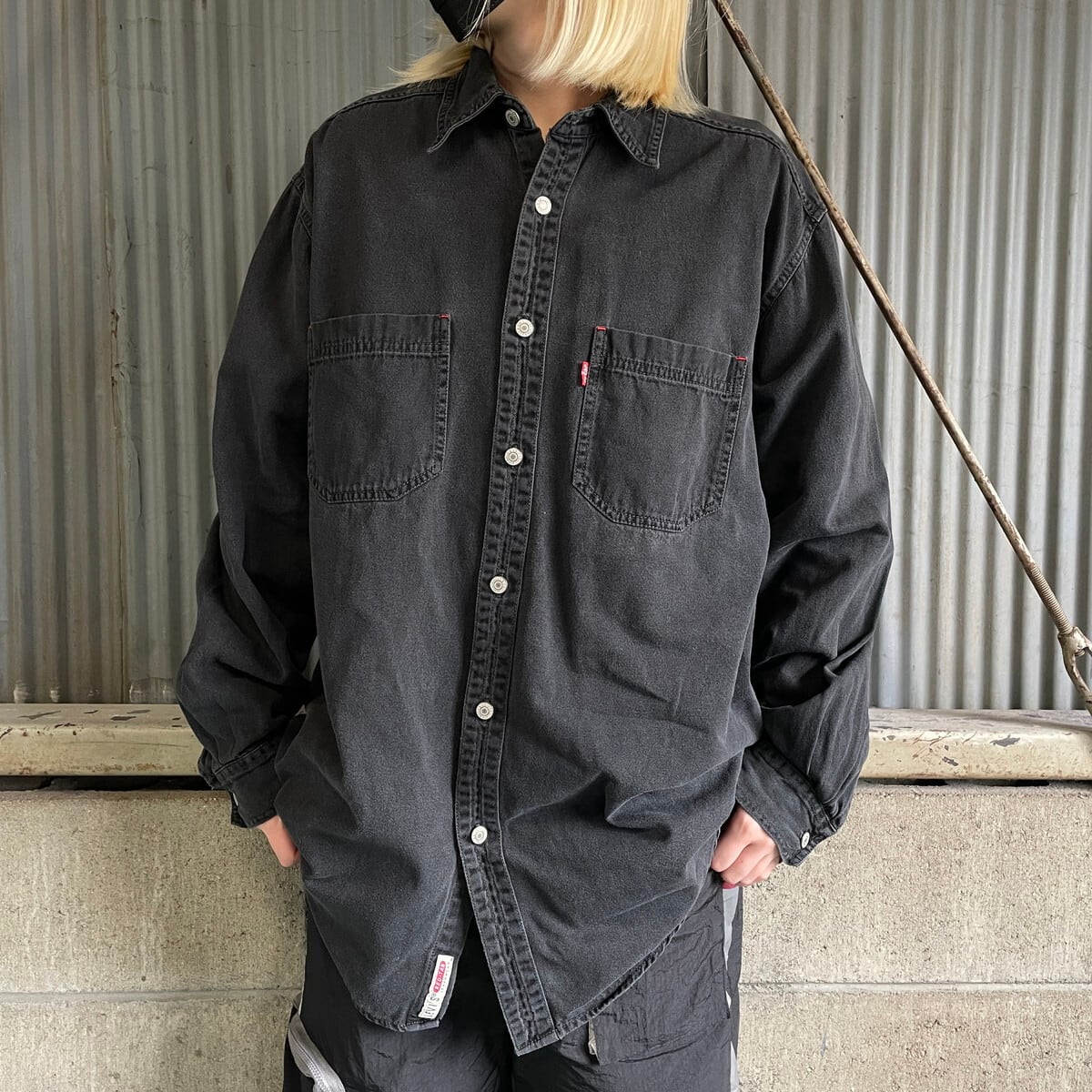 Levi's チェックシャツ RED TAB Lサイズ