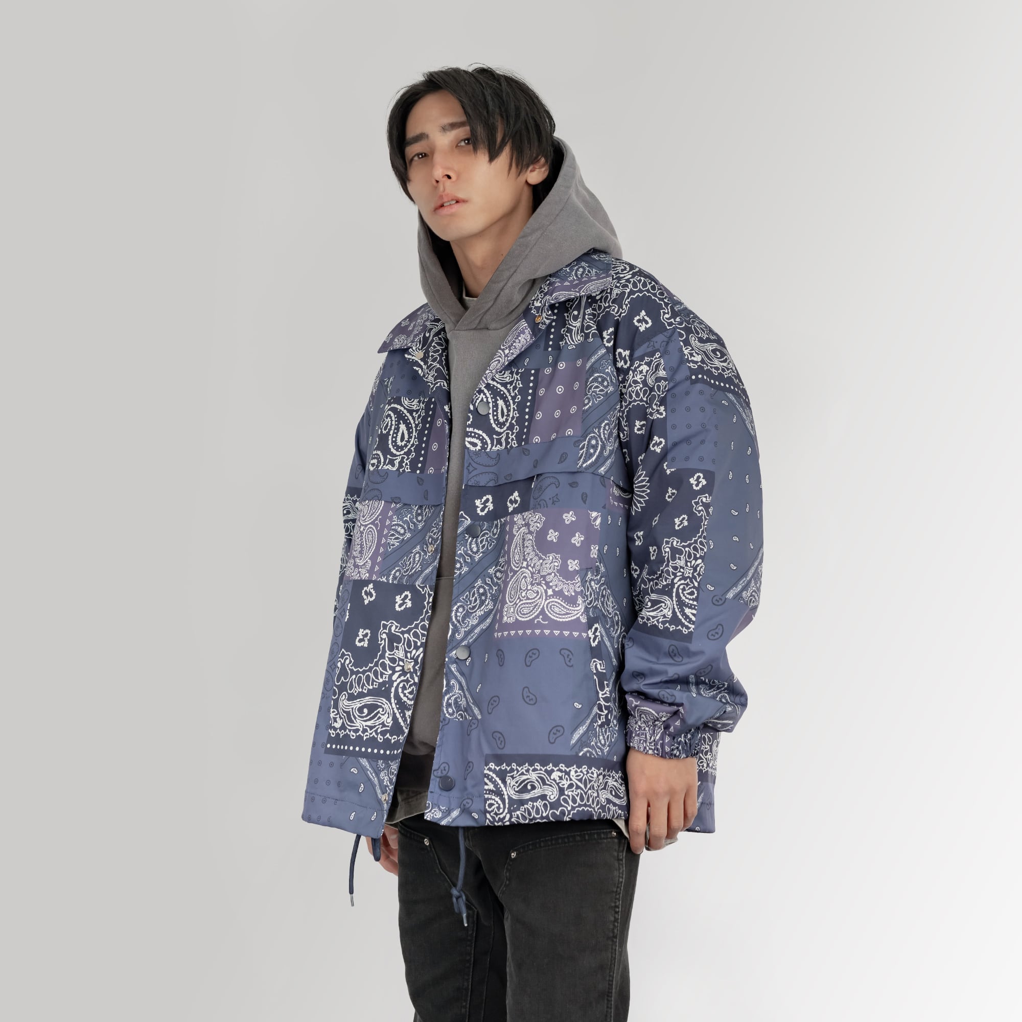 ペイズリーパターントラックジャケット | SHAMDA