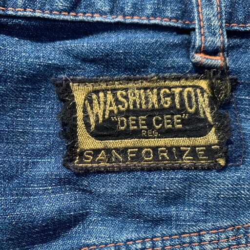 60's WASHINGTON DEE CEE デニムペインターパンツ ワーク 60's WASHINGTON DEE CEE デニムペインターパンツ ワーク