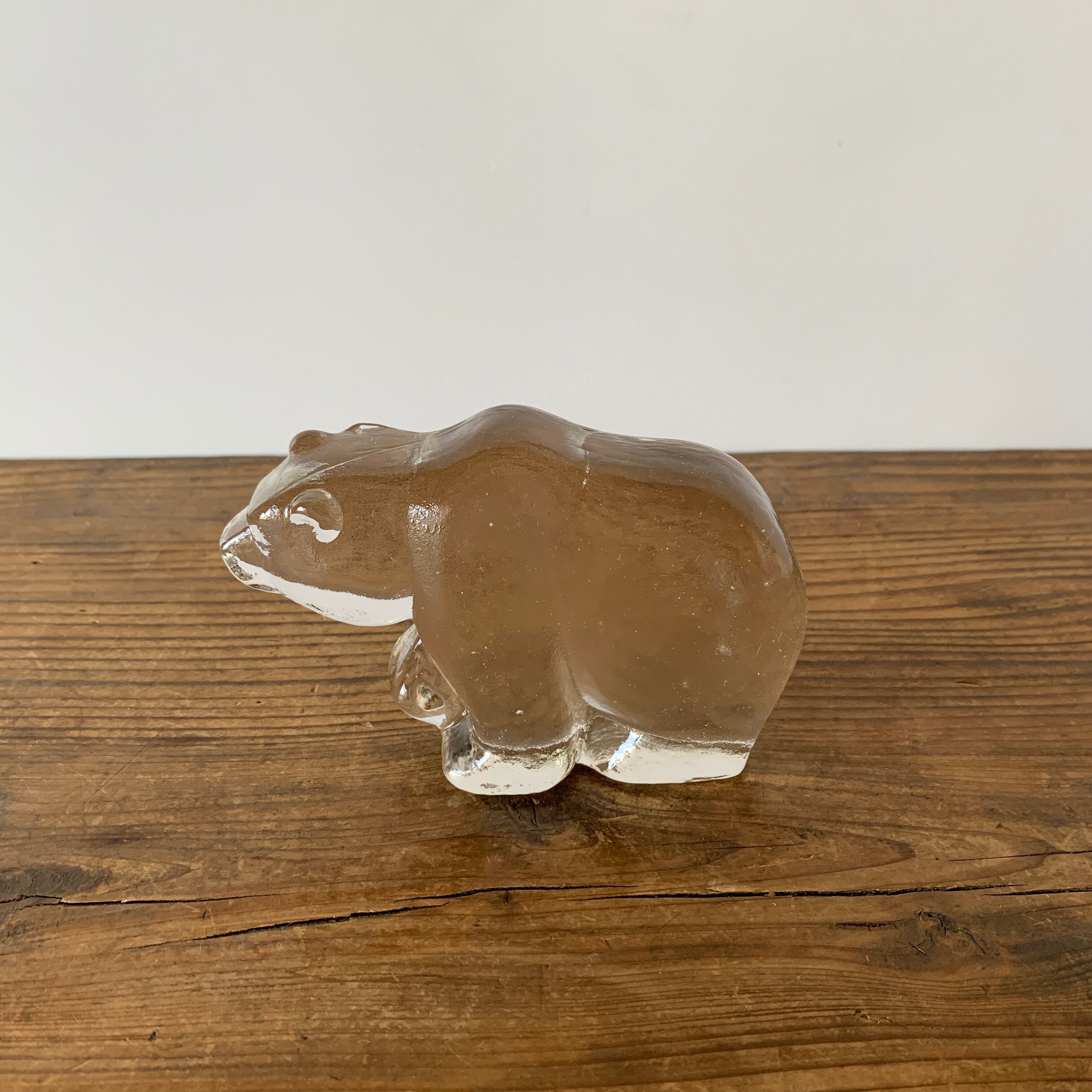 Humppila / Glass bear | troldhaugen antiques ｜ 北欧アンティーク・古道具 powered by BASE