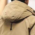 Hooded Patch Pocket Hip-Length Down Jacket ◇2color H0930