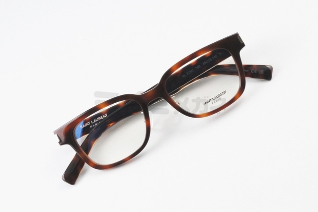 SAINT LAURENT メガネ SL723/J 002 スクエア メンズ レディース アジアンフィット サンローラン 鯖江 日本製 正規品-4枚目