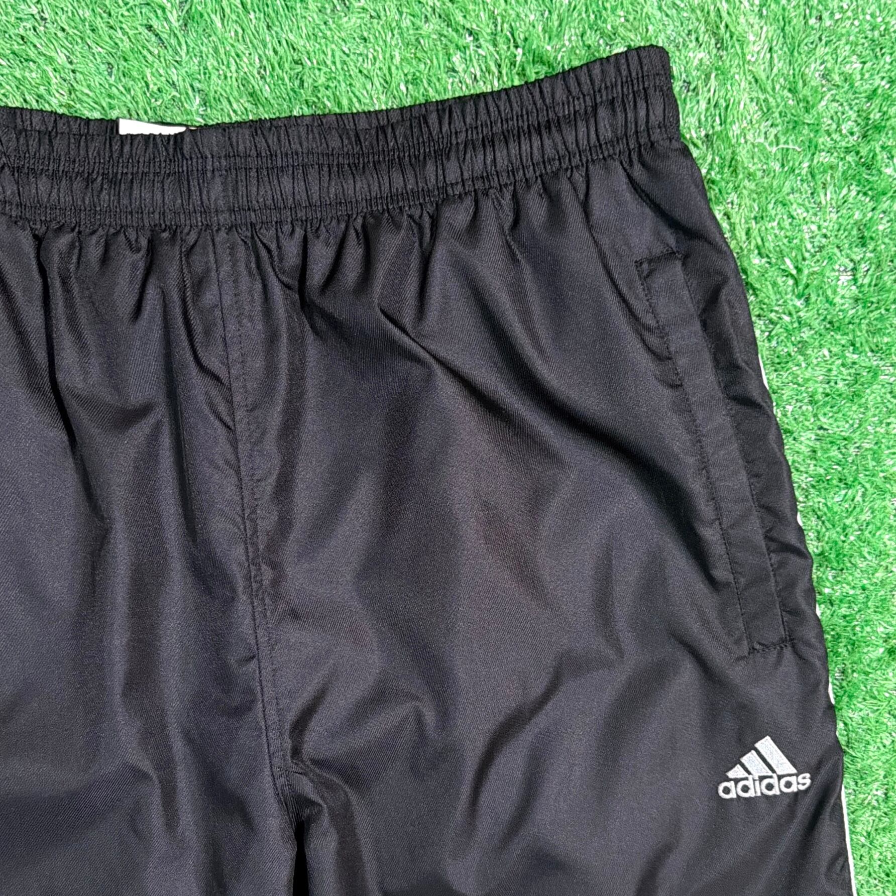 Men's】 90s - adidas ナイロンパンツ / 90年代 アディダス 古着 黒