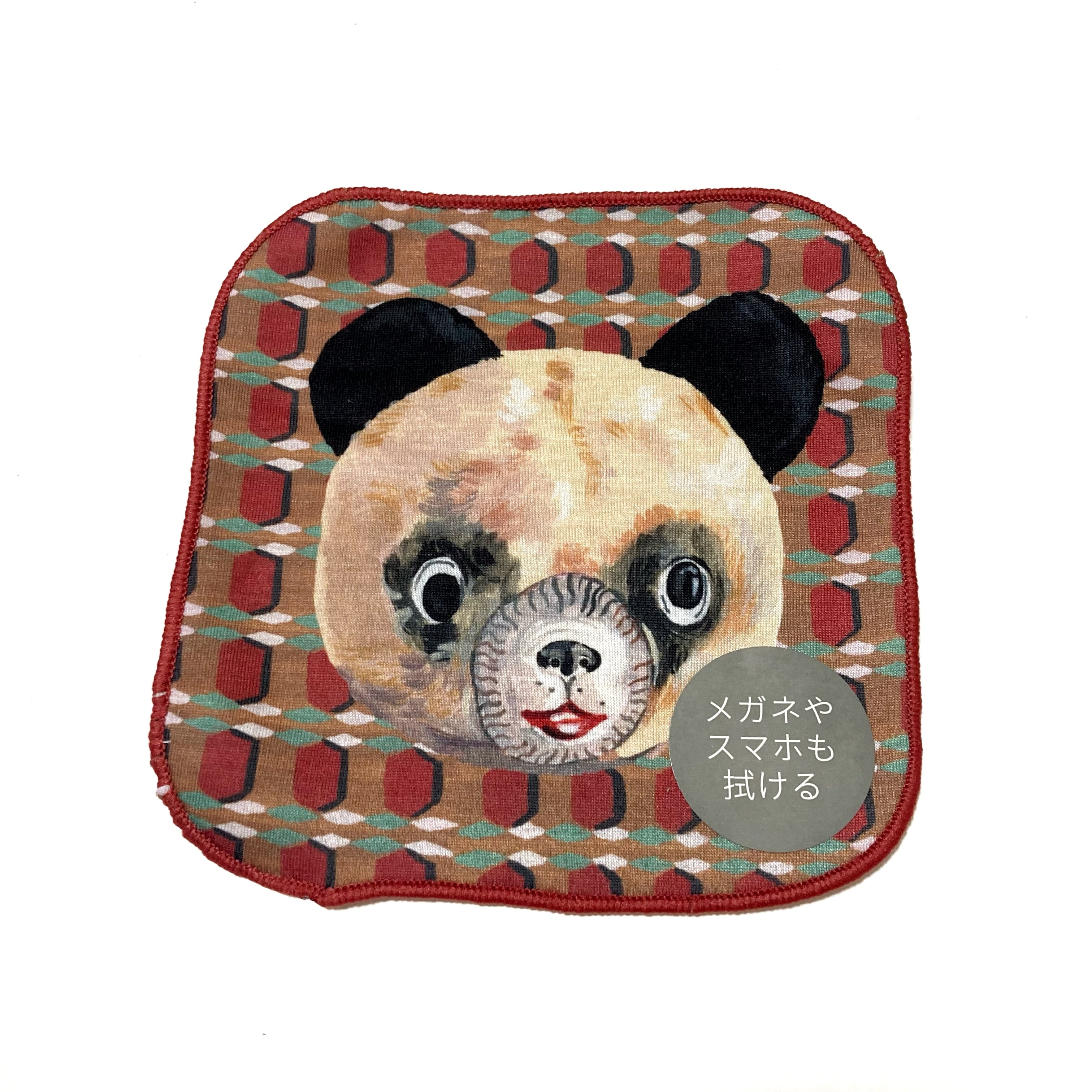 Nathalie Lete】Mini Hand towel（Panda） | solmu