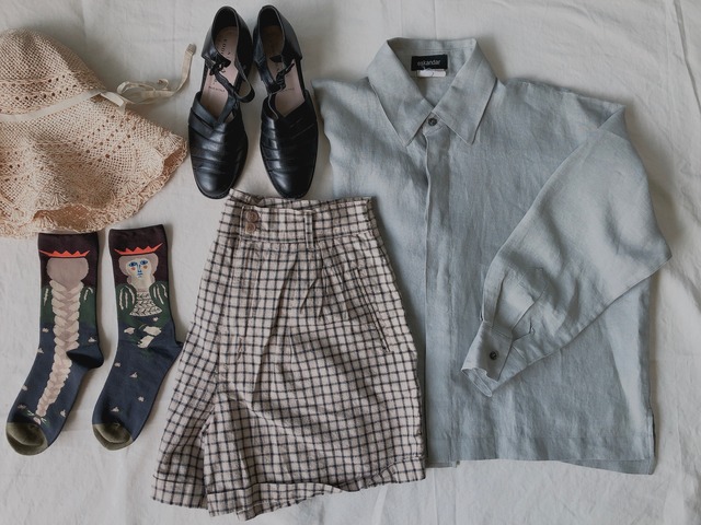 ESKANDAR  design linen shirt