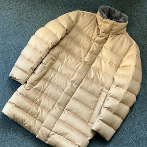 HERNO SILK / CASHMERE DOWN COAT《44》
