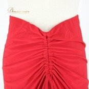 社交ダンス 衣装 スタンダード スカート レッスンウェア オールシーズン 赤 レッド系 Create-Sun クリエイトサン 無地 派手 目立つ フレア スカート フェスティバル ダンスウェア 伸縮性 コスチューム おしゃれ ウエストゴム 艶やか 目を引く 縦長 デザイン シルエット 美しい レディース 洋服