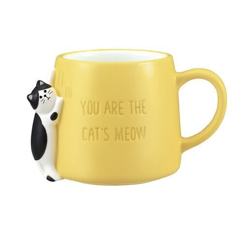 マグカップ｜つめとぎ猫　猫 猫グッズ 猫柄 ねこモチーフ かわいい プレゼント 贈り物 ギフト お家時間 おうちカフェ ハチワレ猫 トラ猫 白黒猫