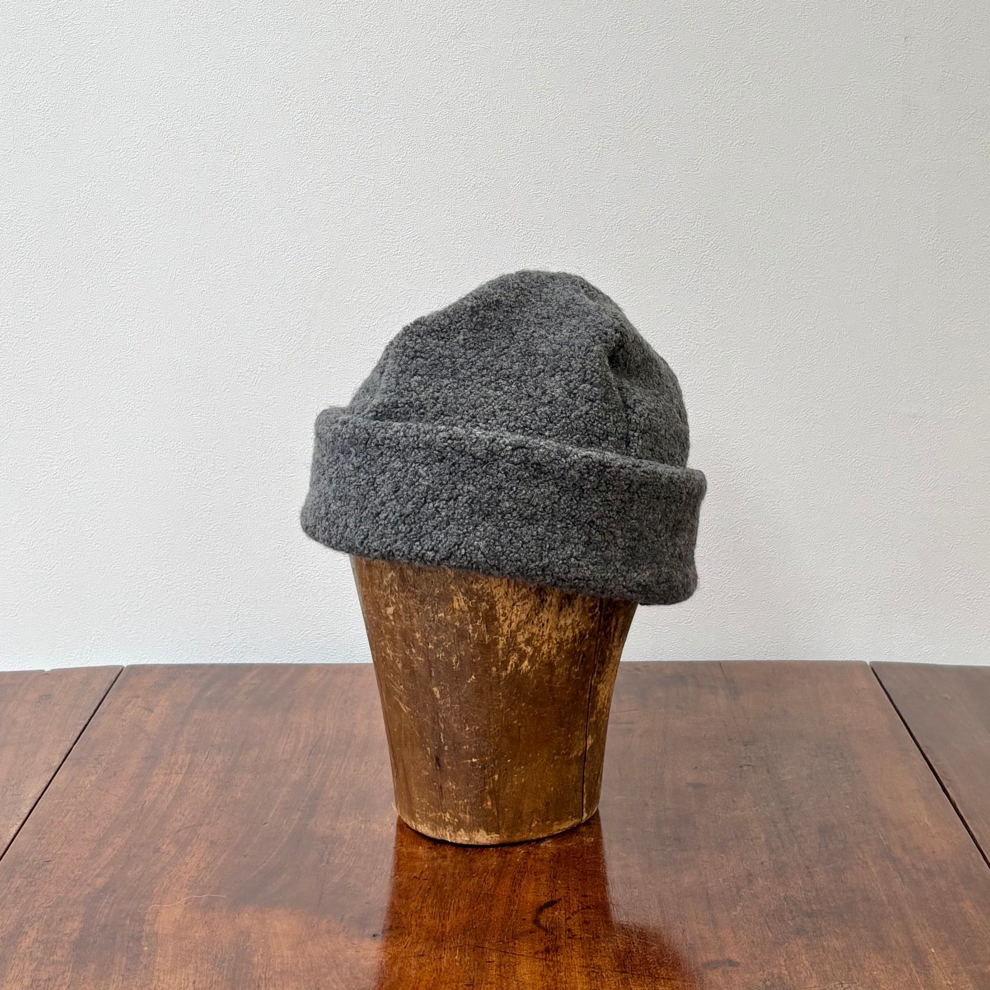 cableami リサイクルウール ワッチキャップ グレー | 萬栄堂帽子店