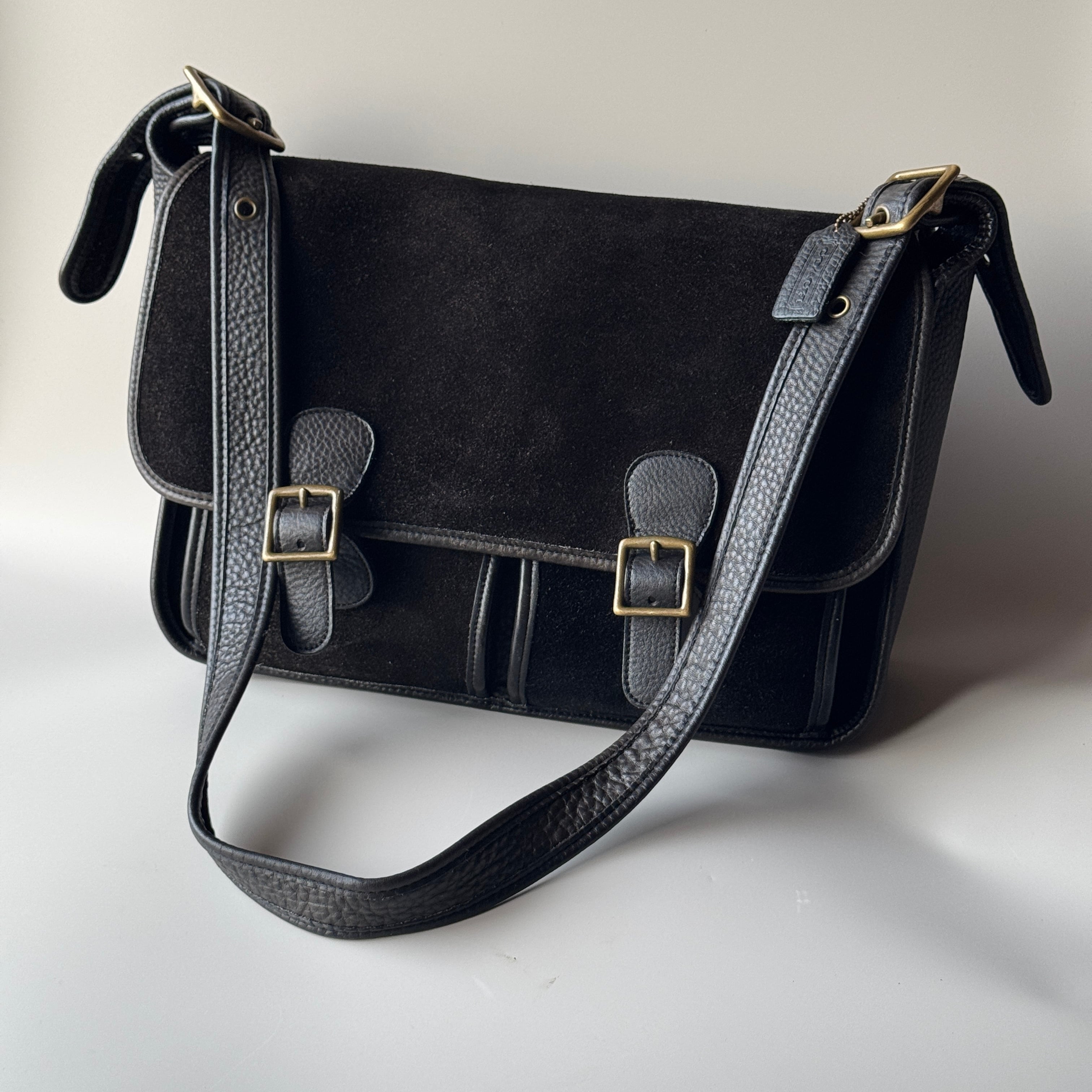 バッグ OLD COACH / 1996 5284 messenger bag Rare Vintage Coach 5284 Berkeley Field Bag '96 | ONE VINTAGE