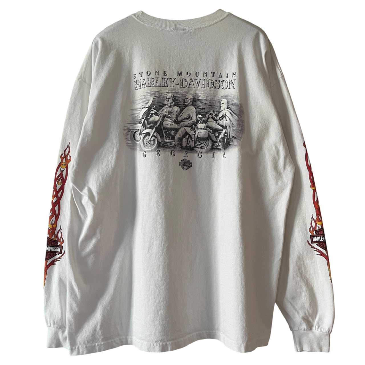 Harley Davidson Y2K Flame Emblem Logo L/S Tee | Vintage High Line