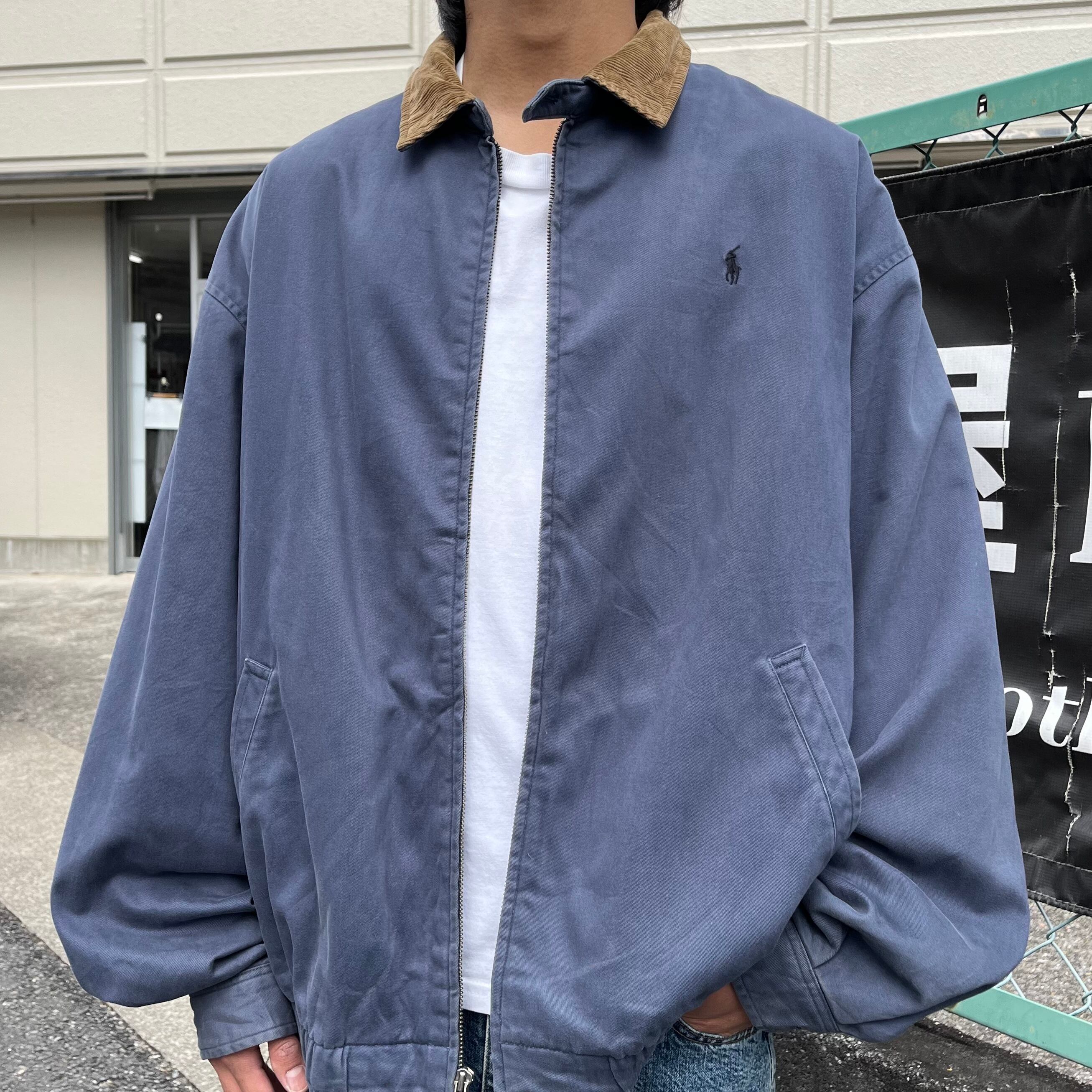 本物保証】【本物保証】ラルフローレン リバーシブル スイングトップ