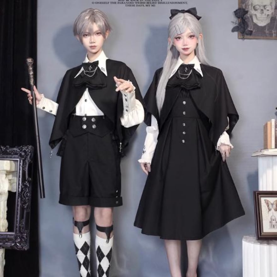 SEASONZ ご予約商品 王子 少年装 クローク マント 双子コーデ ゴシック