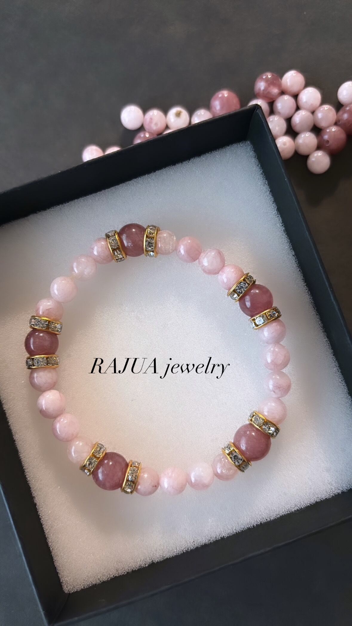 ラピスラズリ✖️ルチルクォーツ | RAJUA JEWELRY ラピスラズリ✖️ルチルクォーツ | RAJUA JEWELRY