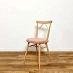 karimoku CONTRACT omi Armless Chair PURE OAK カリモク コントラクト ダイニングチェア ピンク ナラ ピュアオーク【中古】【200サイズ】