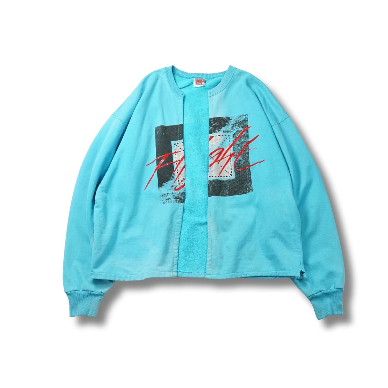 NIKE ナイキ FLIGHT リメイク スウェットカーディガン(表記XL・実寸XL相当)|NA469