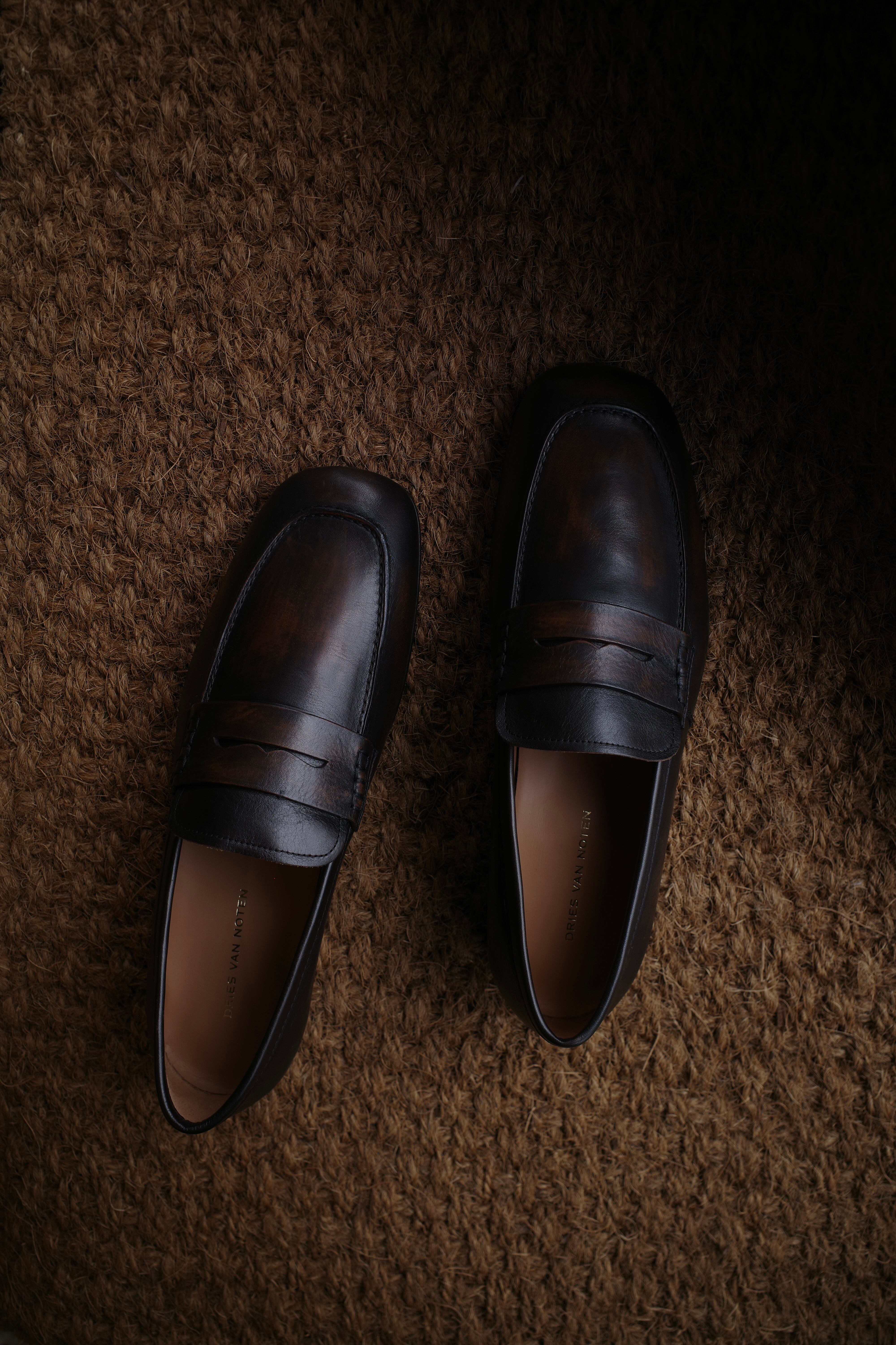 BPS <お問い合わせ商品> DRIES VAN NOTEN LOAFERS TAN 261-021736-0107