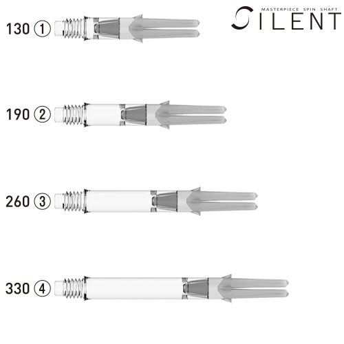 L-SHaft Silent Straight [Clear]