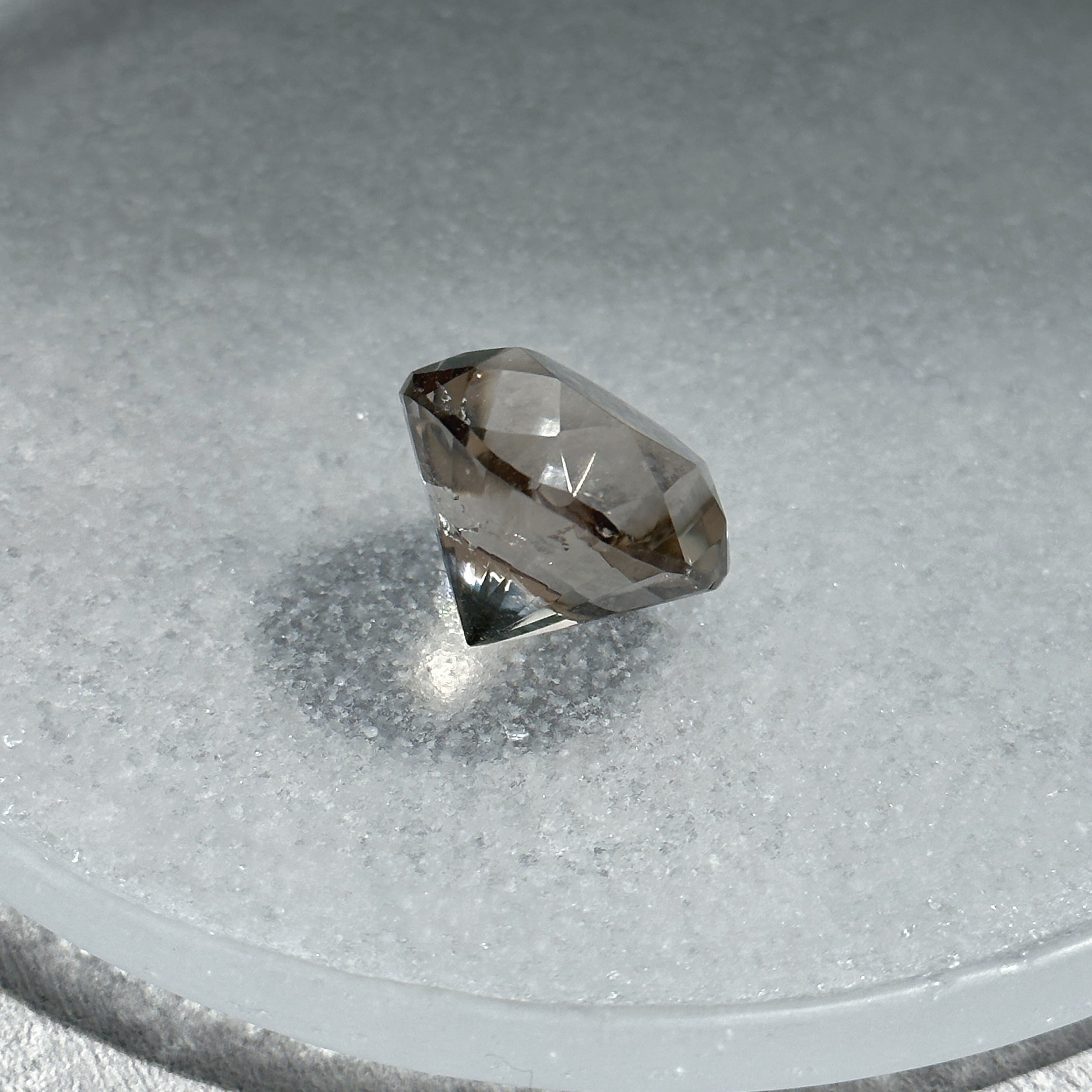 シトリン（黄水晶） ミニダイヤモンドカット01◇ Citrine ◇ 天然石