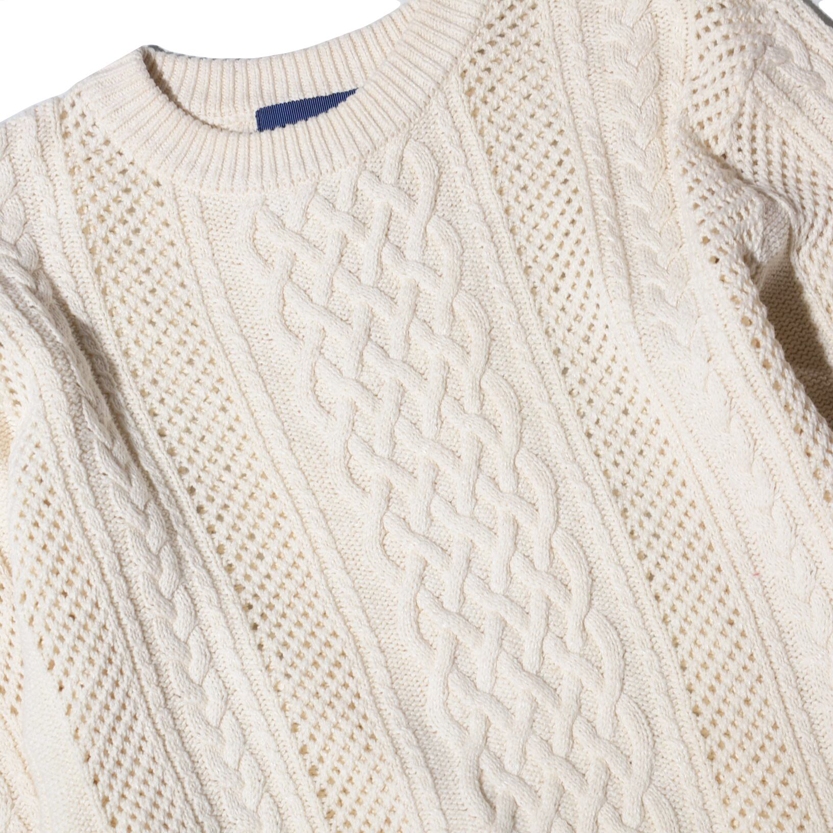 otoaa (jp) cotton/linen mesh alanknit | boutique goldenwool