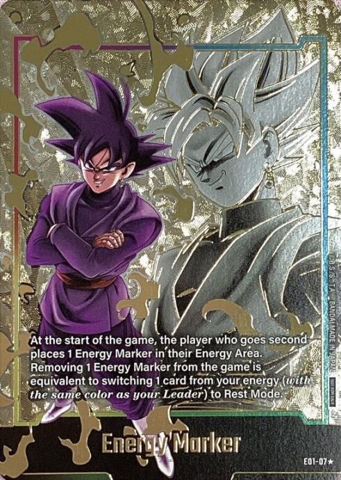 【美品】ゴクウブラック(エナジーマーカー 英語版PRパラレル)