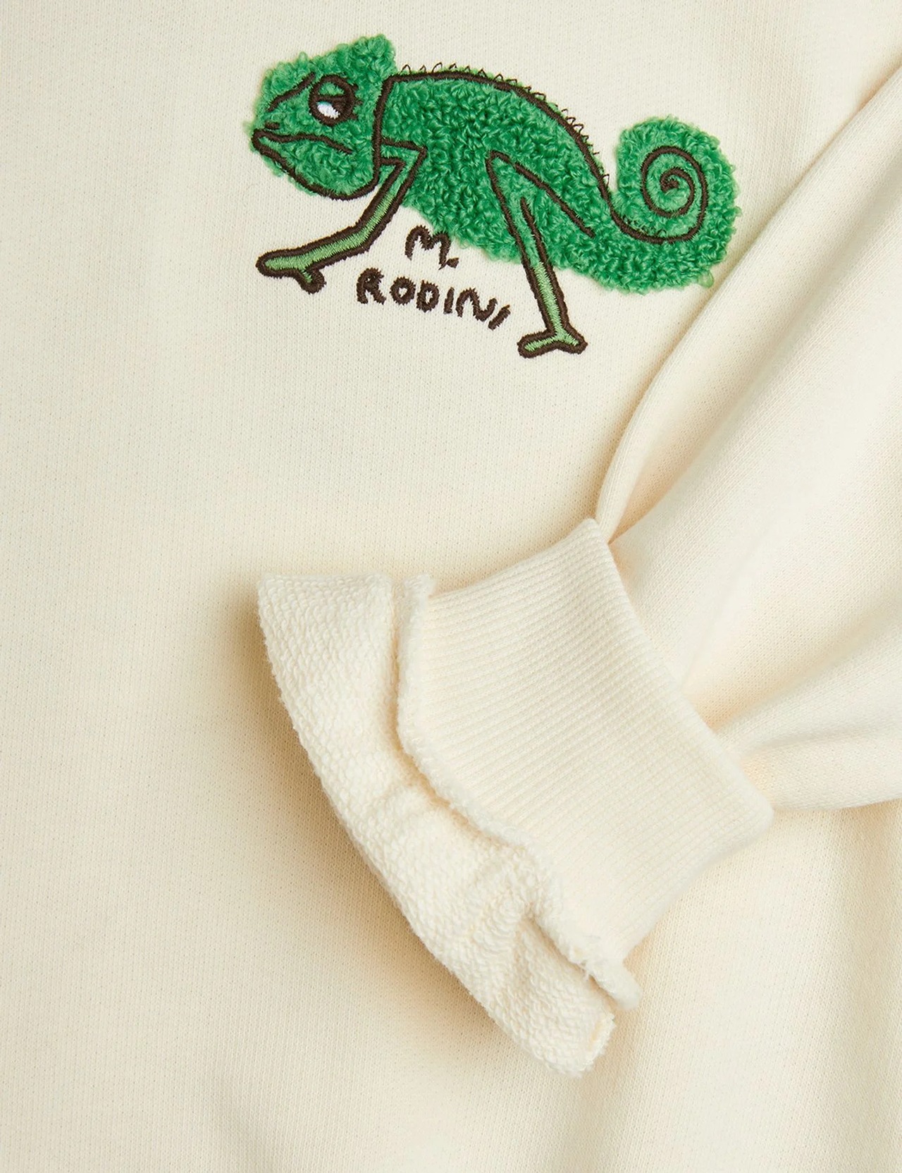 MINI RODINI / Lizard Chenille Sweatshirt