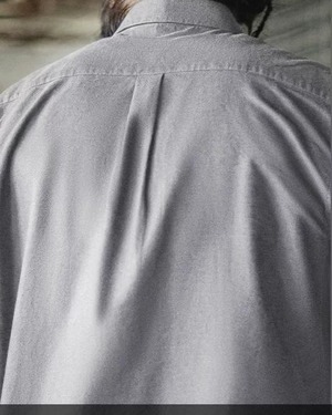 Oxford Cloth Stand-Up Collar Shirt  K0204