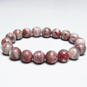 シナバークォーツ ブレスレット 11mm 一点物 [M便 1/10] 111-19905