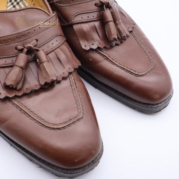 メンズファッション 24 1/2 BURBERRY バーバリー タッセルローファー