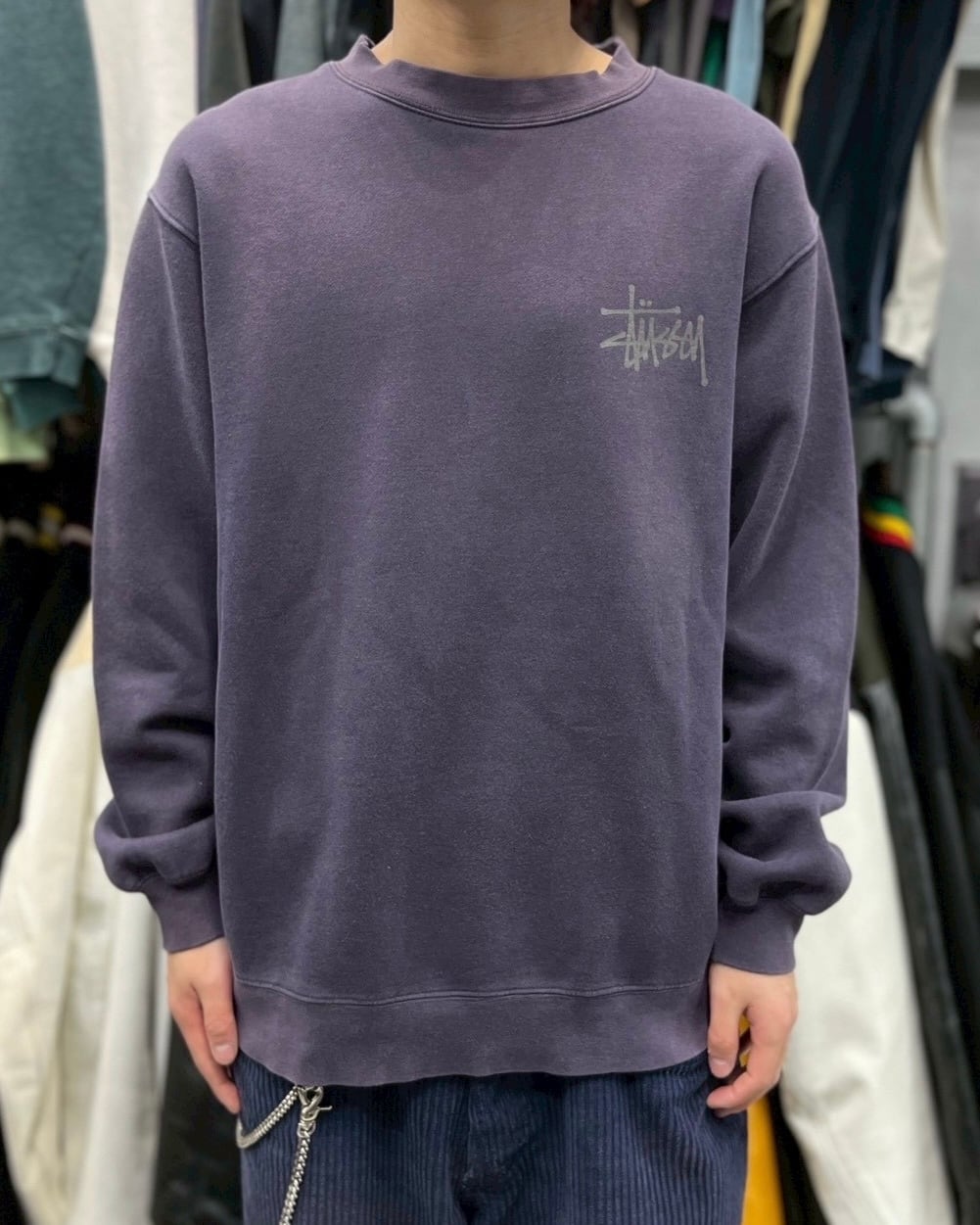 90's old stussy Dragon Design Sweat 【高円寺本店】 | curb