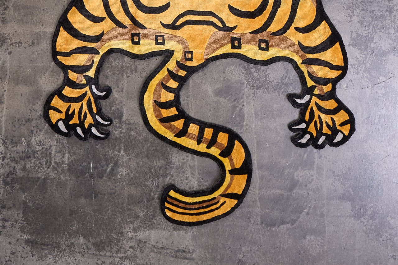 Tibetan Tiger Rug 《Lサイズ•シルク・オリジナル3・シグネチャー