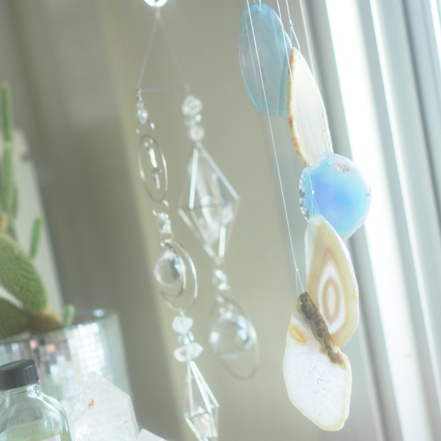 Blue Moon 03 - アゲートヒーリングチャイム / Agate Healing Chime 1422