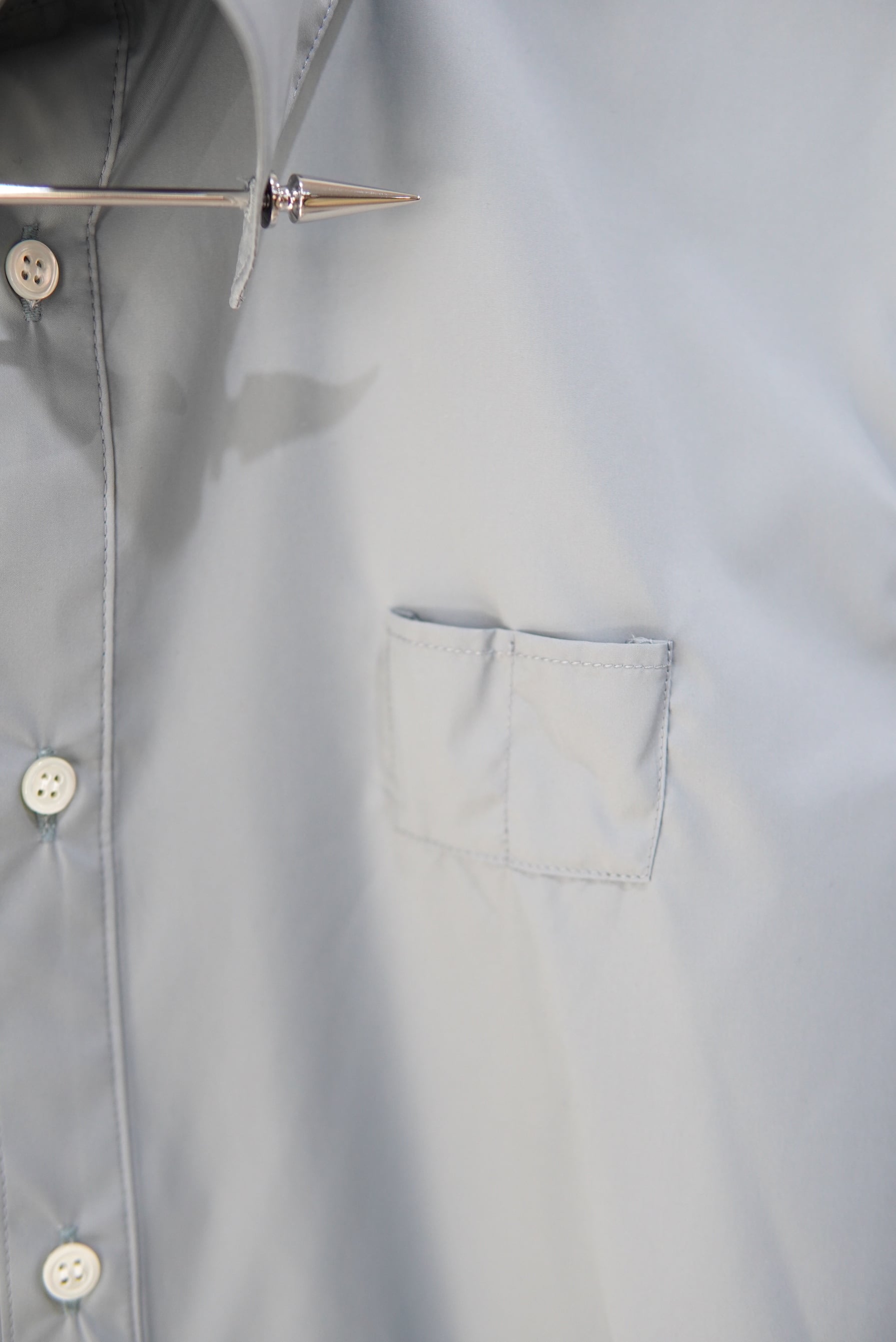 トップス cobble du collar pierce shirts GRAY cobble du / collar pierce shirts / GRAY | POETRY