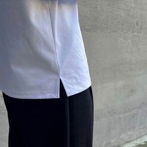 シンプル無地ベーシックロングTシャツ　1272