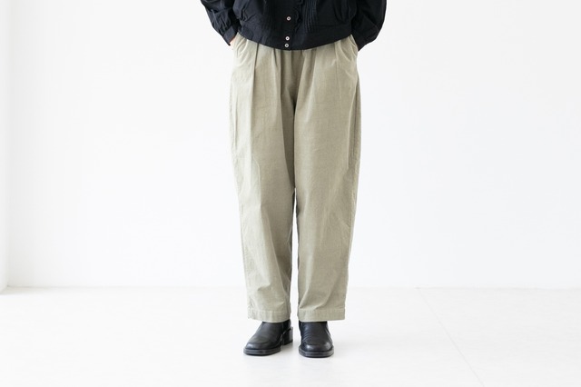 ストレッチコーデュロイ - イージーEGG パンツ