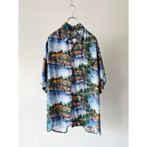 -REYN SPOONER- rayon aloha shirt