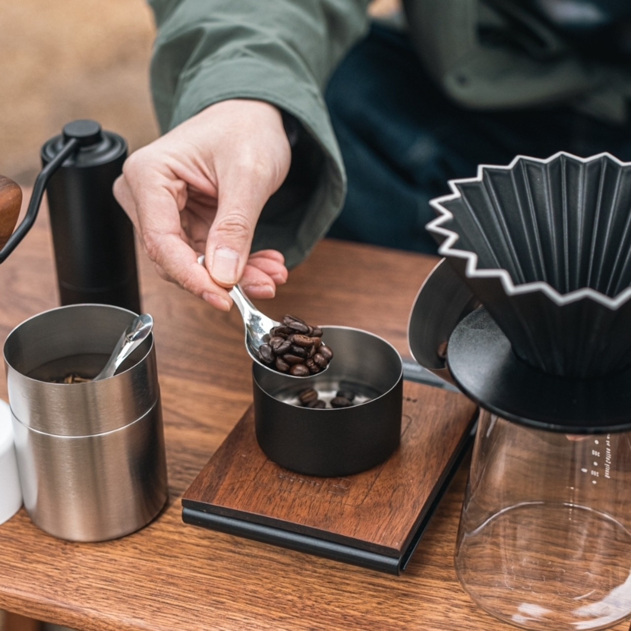 TEA or COFFEE storage spoon
