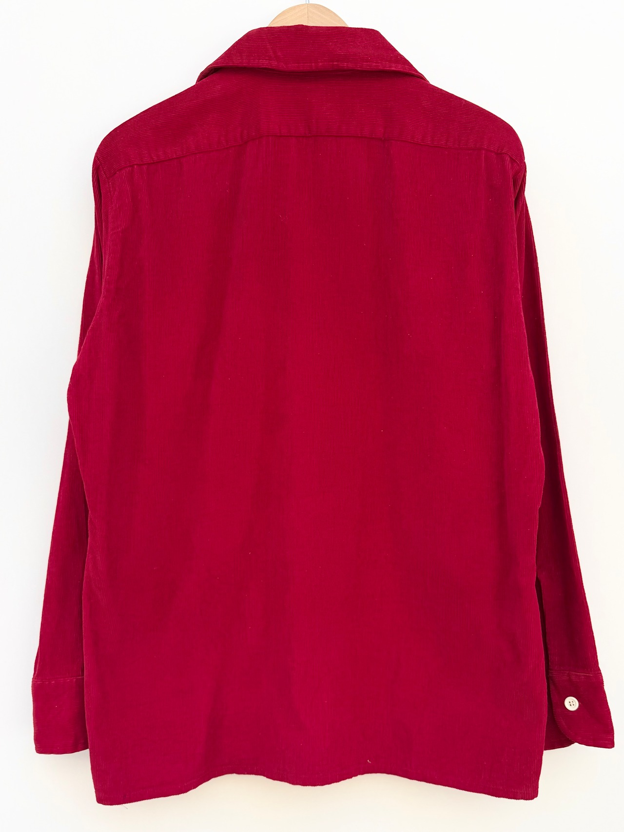 70s ARROW CORDUROY OPEN COLLAR SHIRT Size M
