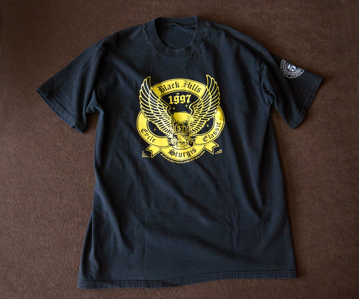 90s STURGIS BIKE RALLY & RACES T-SHIRTS XL | SECOND TIME GLORY 