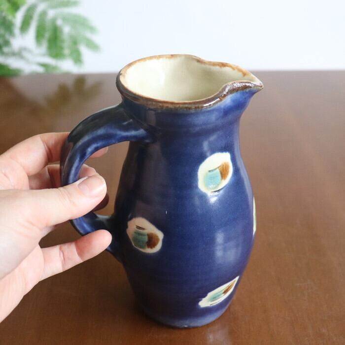 工房コキュ　沖縄やちむん　ピッチャー　花瓶 やちむん 常秀工房 ピッチャー Yachimun Pitcher #317 | 和食器のお店
