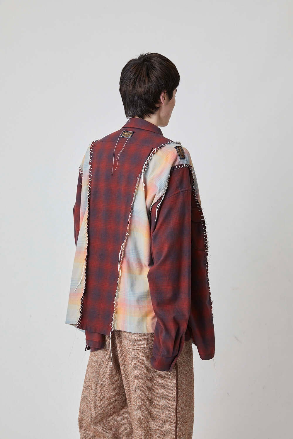 DISCOVERED ディスカバード】x PENDLETON LOOPING WIDE SHIRT RED