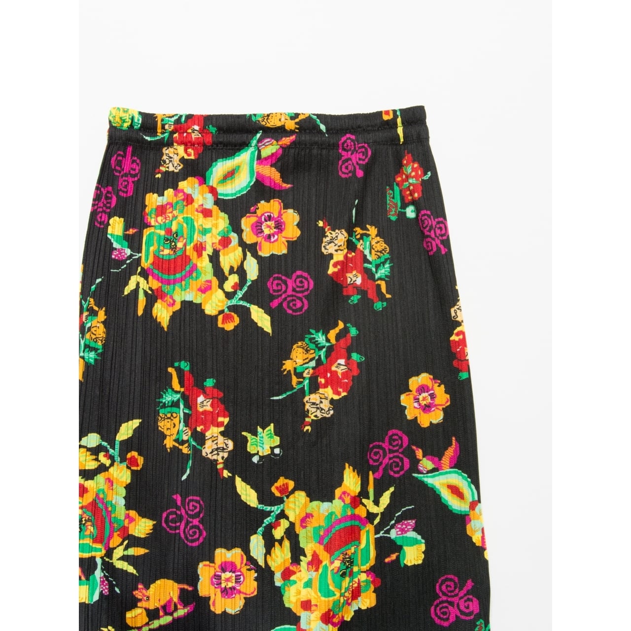 【PLEATS PLEASE ISSEY MIYAKE】90's slit long skirt(プリーツプリーズ イッセイミヤケ スリットロングスカート)2c