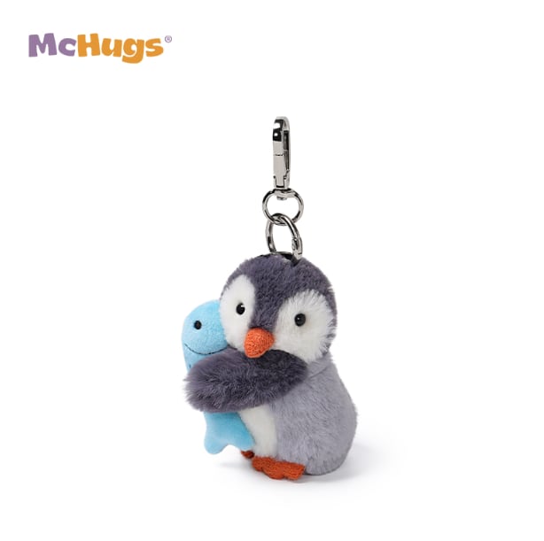 Fishing Glacier Penguin Bag Charm_MC600344