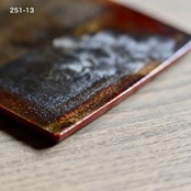 藤野征一郎　菓子皿・コースター ・正方形12cm　箔 (1枚）Seiichiro Fujino – Square Confectionery Plate / Coaster［2104150000229］